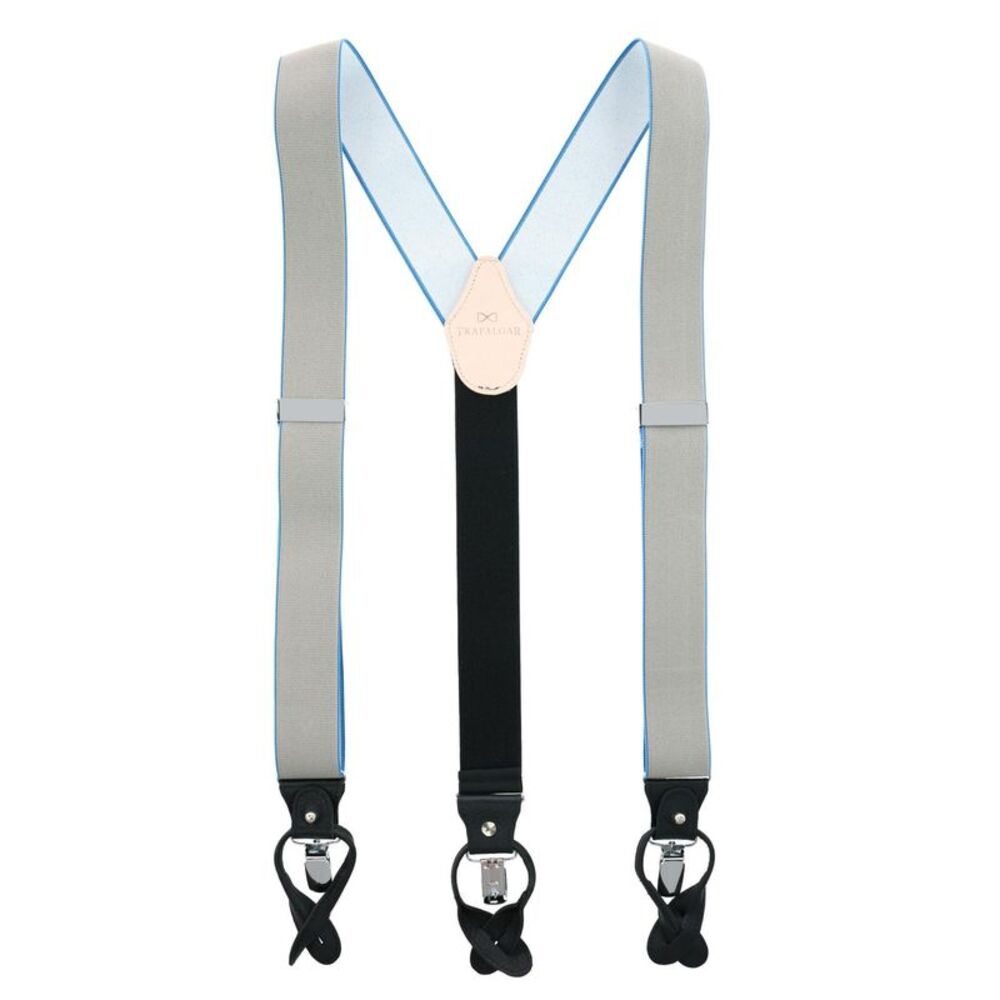 Trafalgar Men's Maddox 35mm Convertible Suspenders